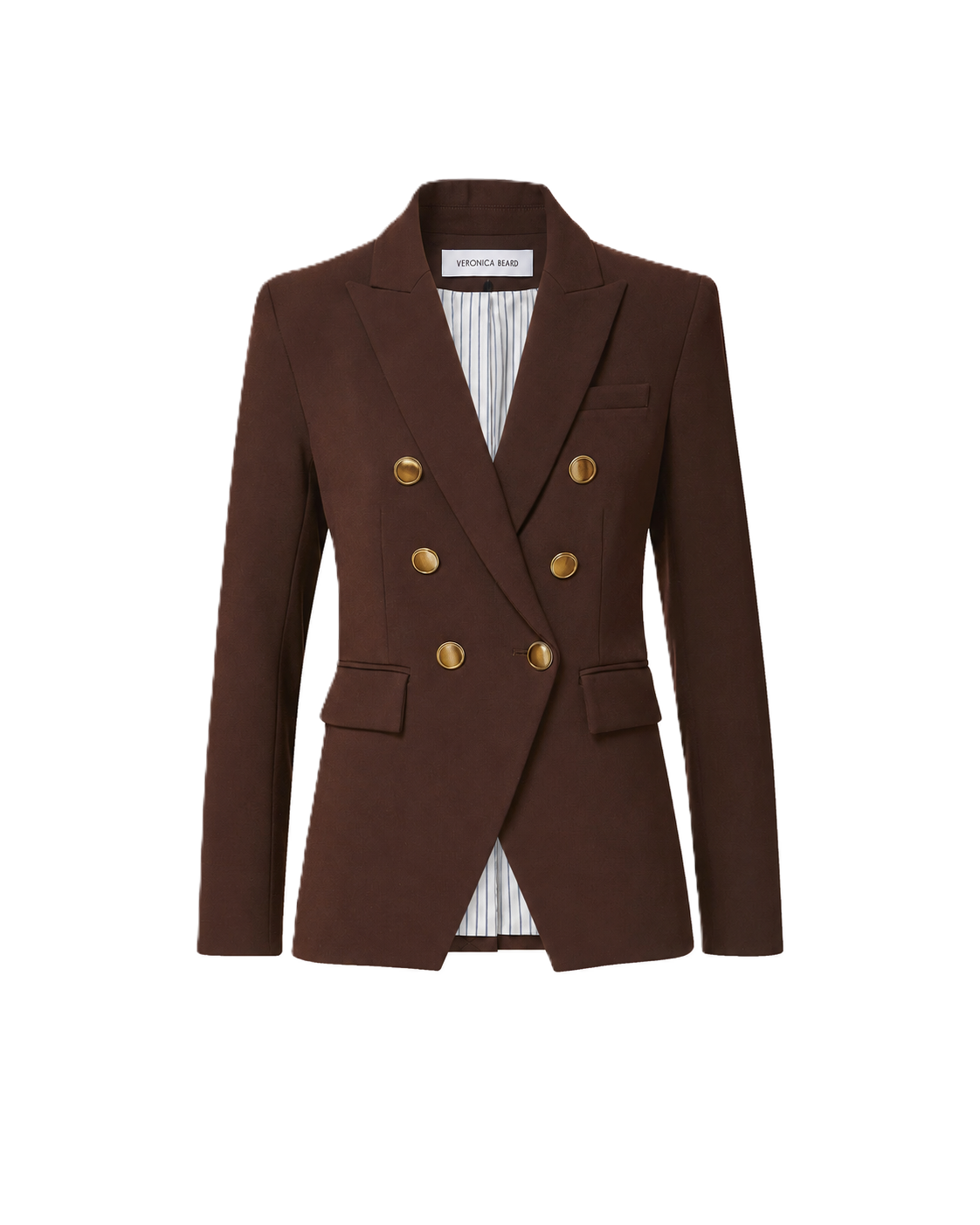 Veronica Beard | Miller Dickey Jacket in Dark Brown Espresso
