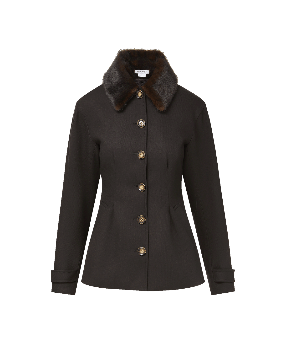 Veronica Beard | Severine Tailored Jacket in Black Black