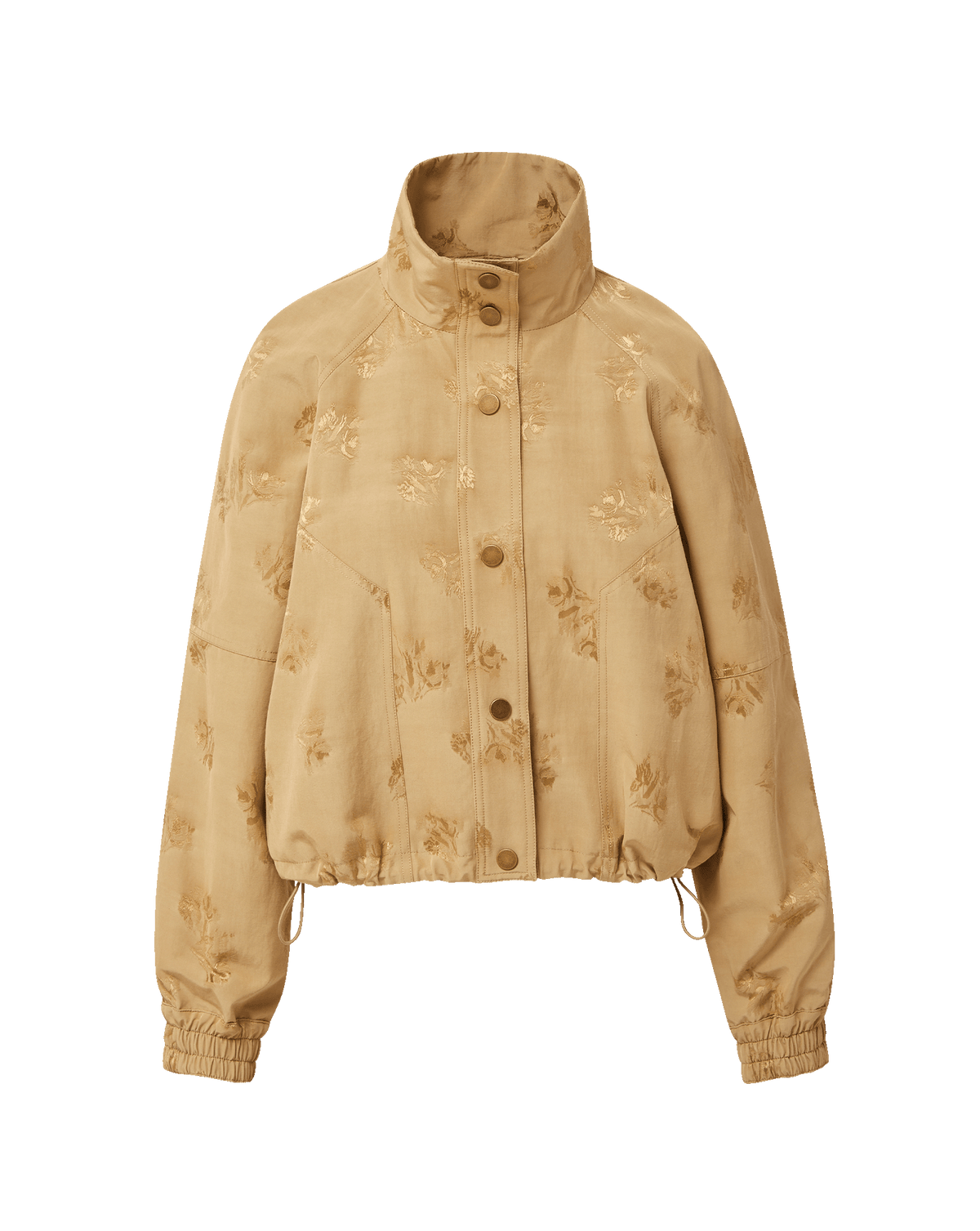 Veronica Beard | Ainsworth Jacquard Jacket in Tan Sand Sand