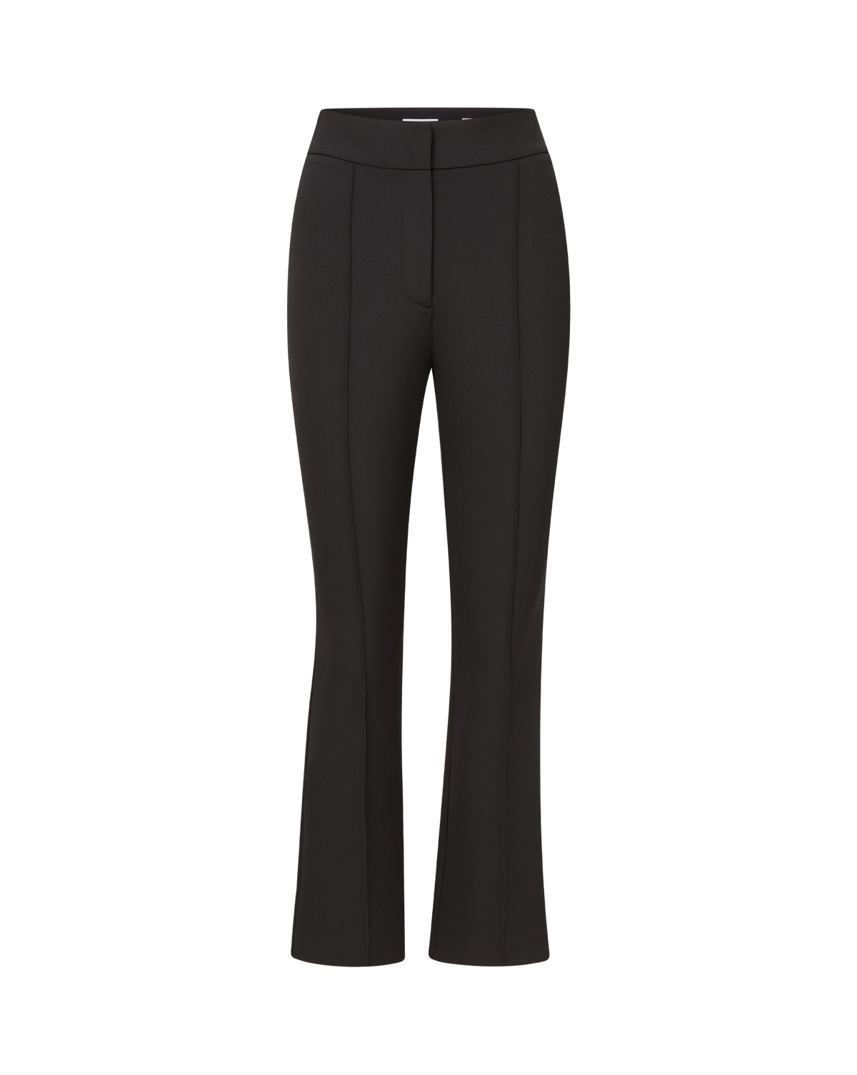 Veronica Beard | Dell Scuba Slim-Leg Pant in Black Black