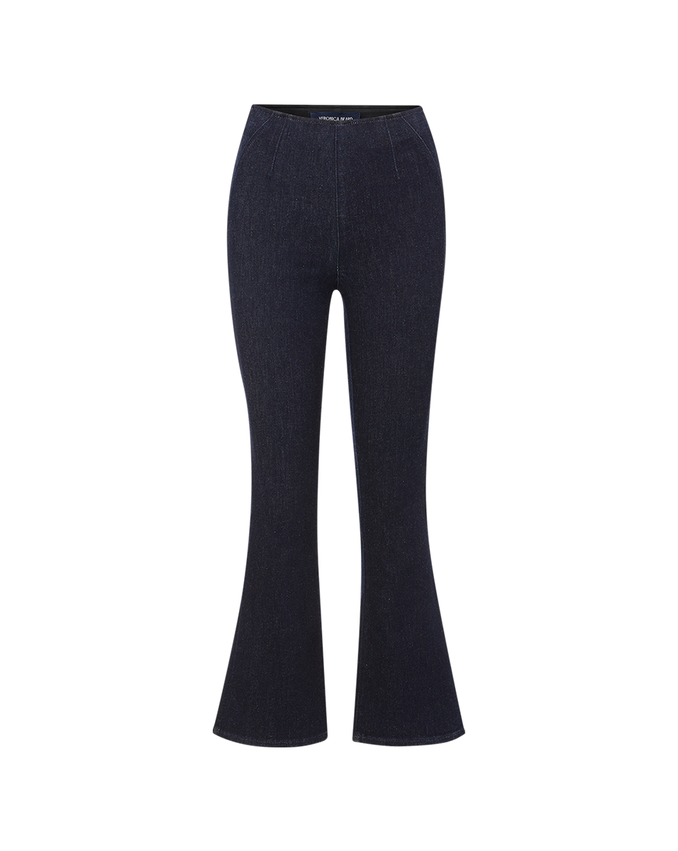 Veronica Beard | Carson Off-Duty Kick-Flare Jean in Oxford Oxford