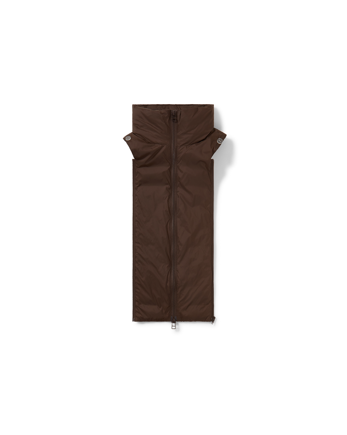 Veronica Beard | Puffer Dickey Insert in Dark Brown Espresso Espresso
