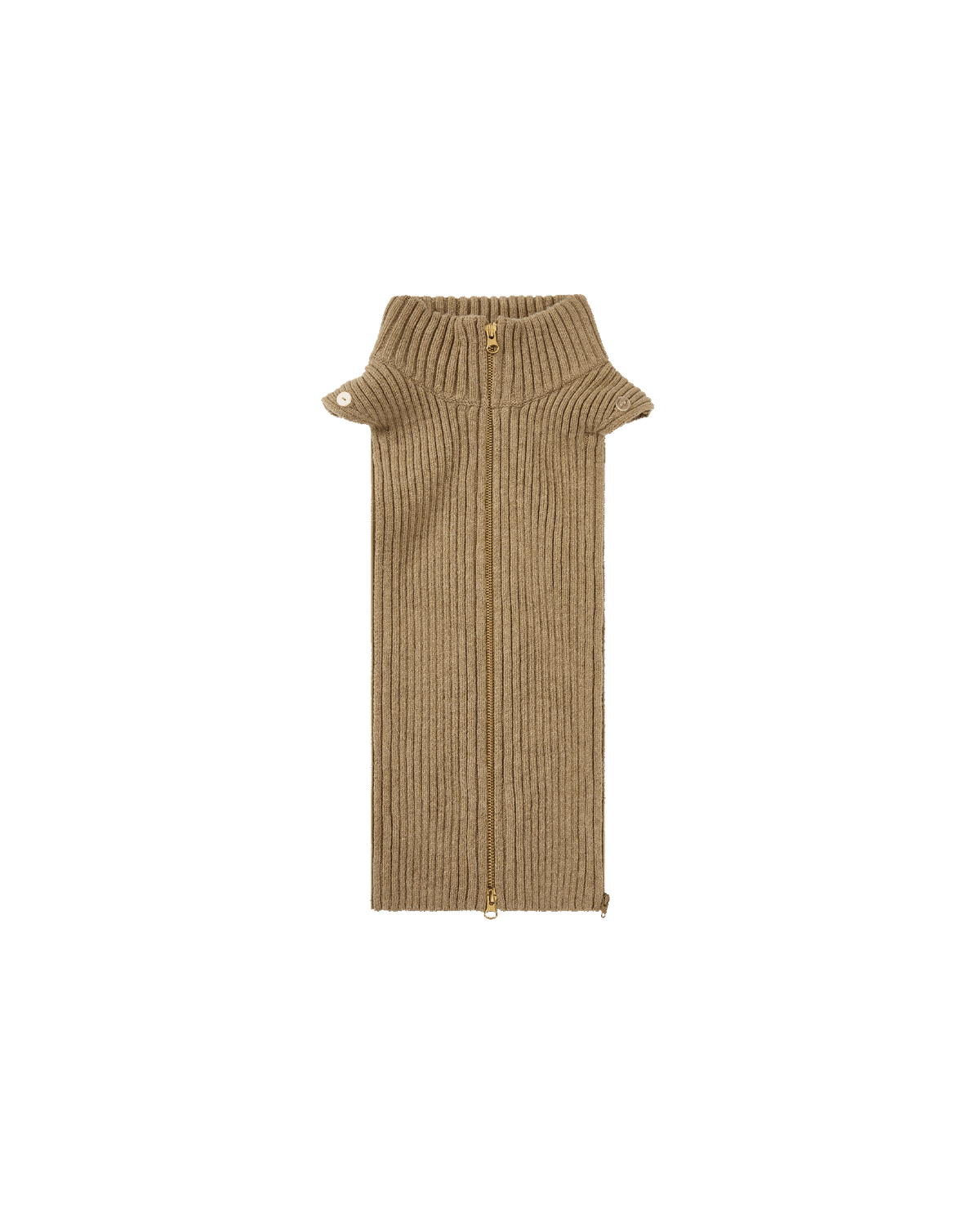 Veronica Beard | Turtleneck Dickey Insert in Desert Taupe Desert Taupe
