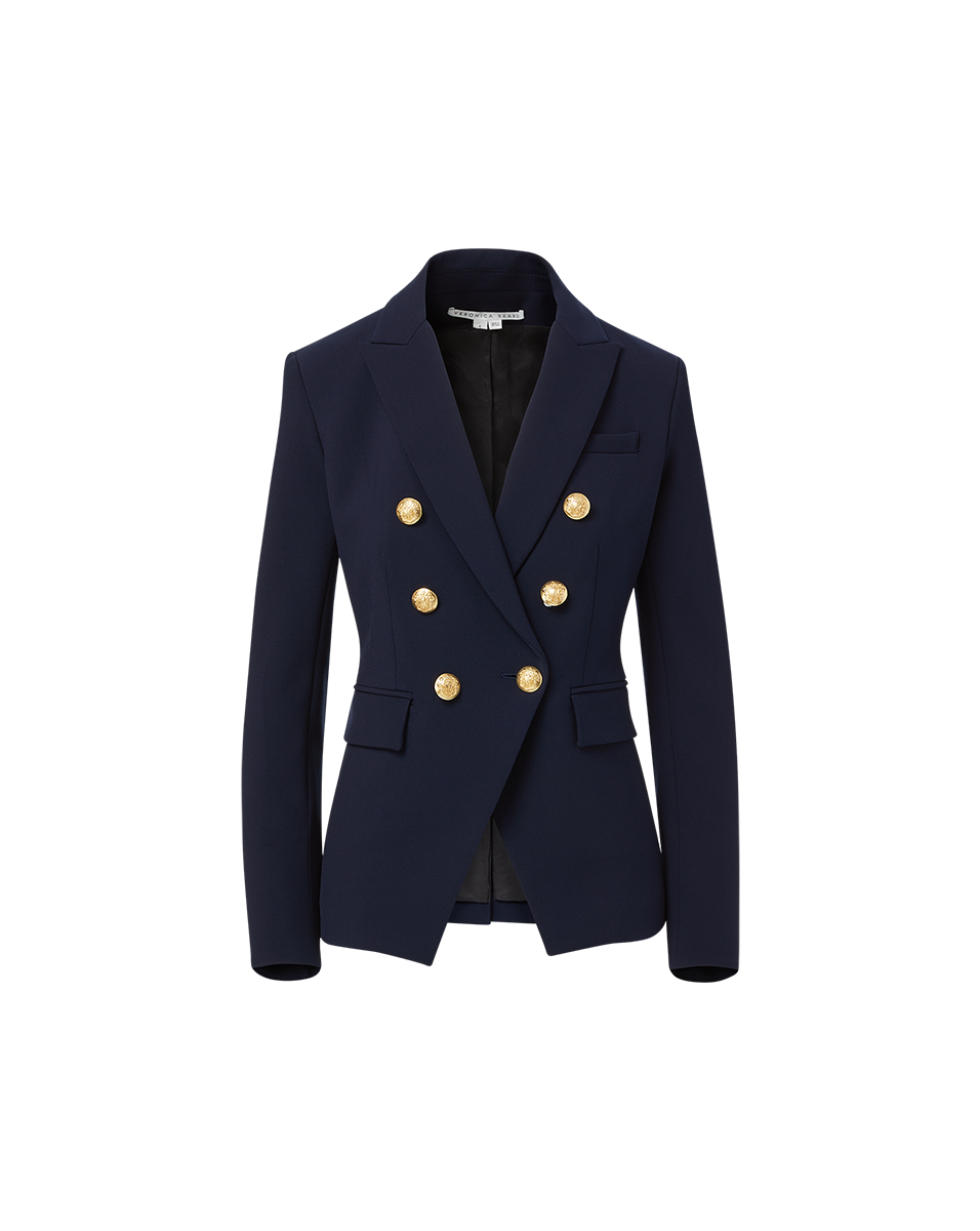 Veronica Beard | Miller Dickey Jacket Navy/Gold