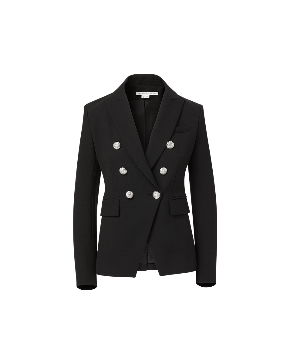 Veronica Beard | Miller Dickey Jacket Black/Silver