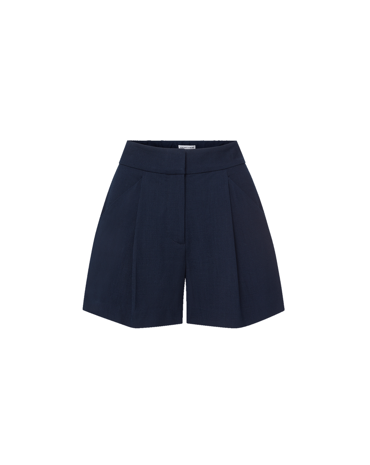 Veronica Beard | Marbeau Pleated Short in Navy Navy
