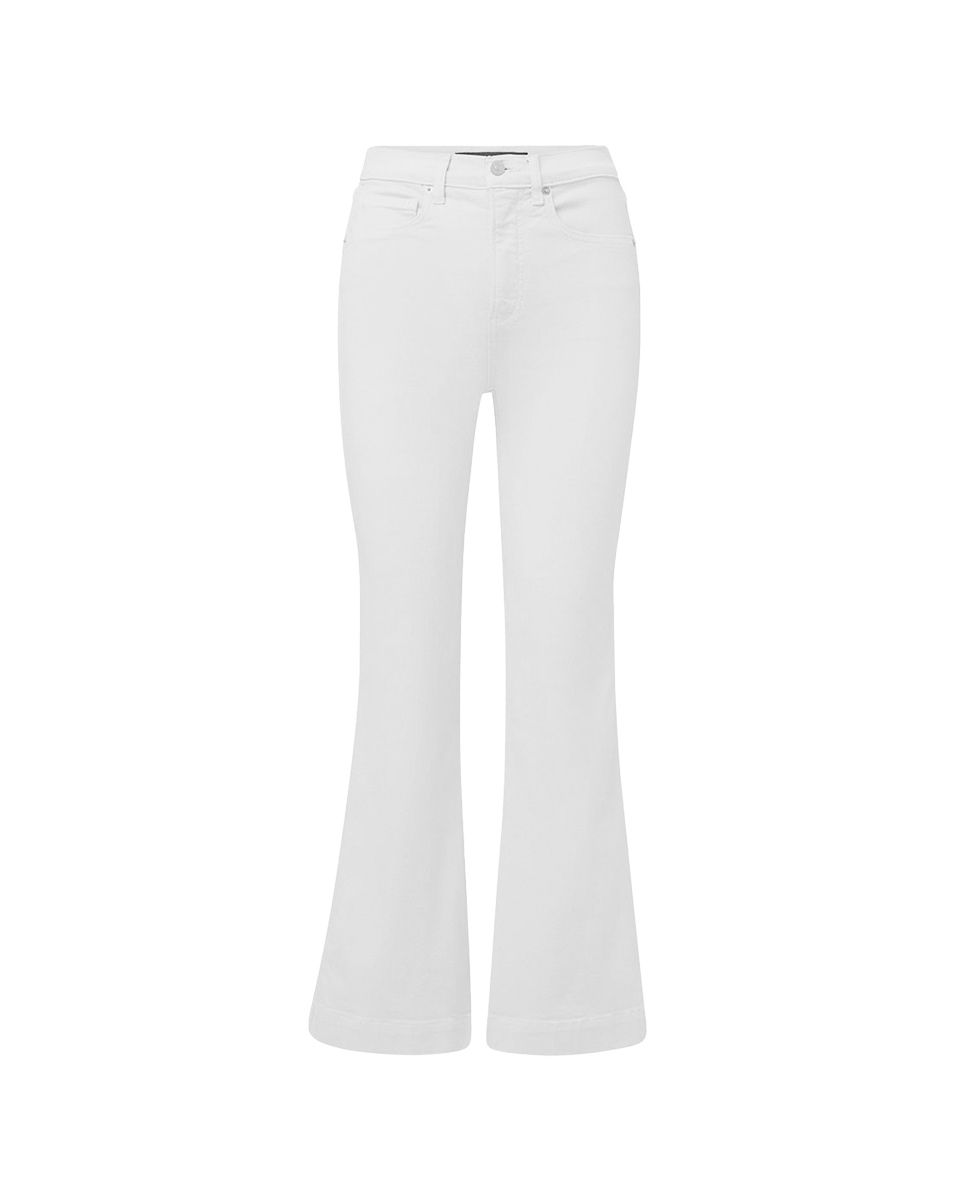 Veronica Beard | Carson Kick-Flare Jean in White White