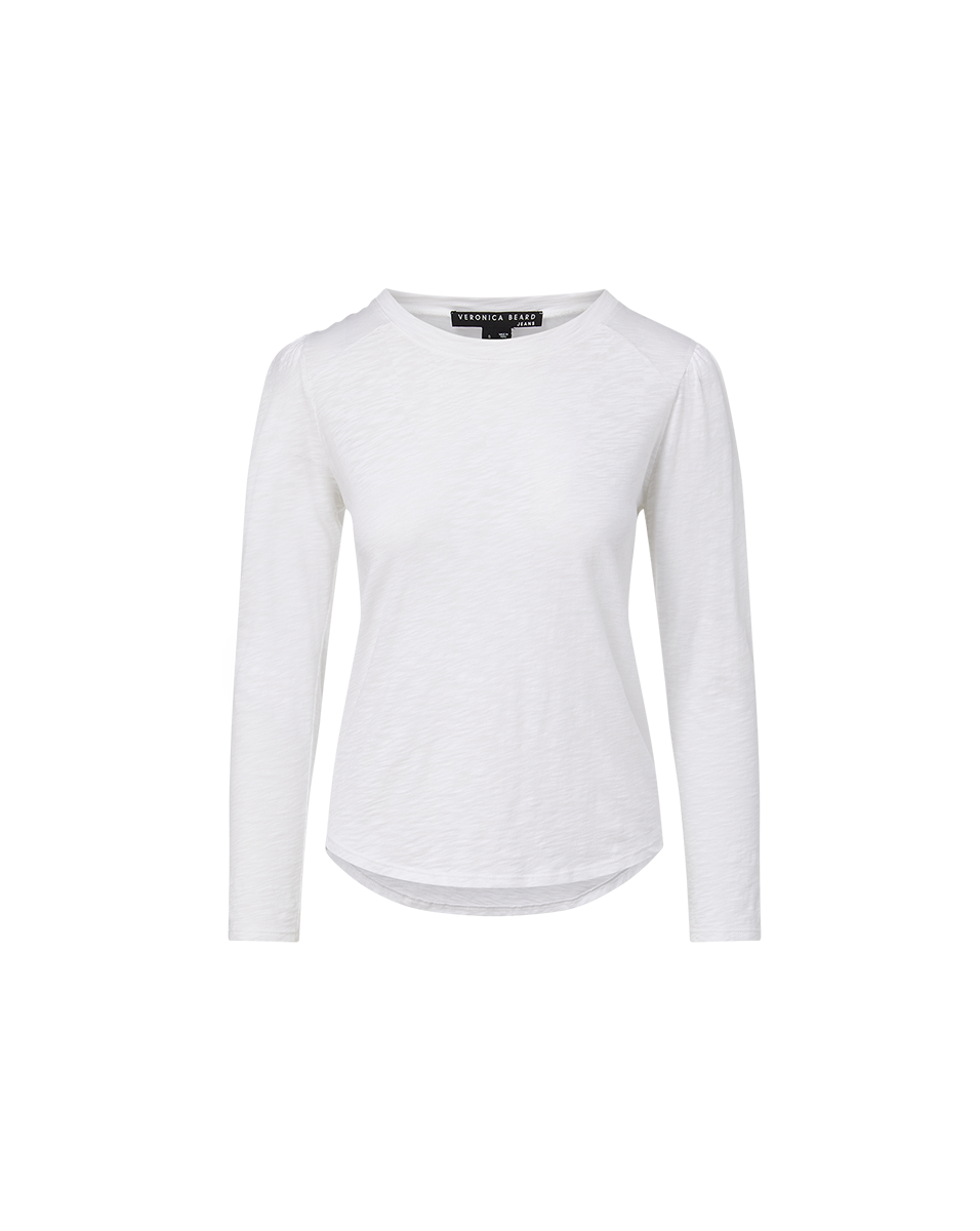Veronica Beard | Mason Baseball Tee White