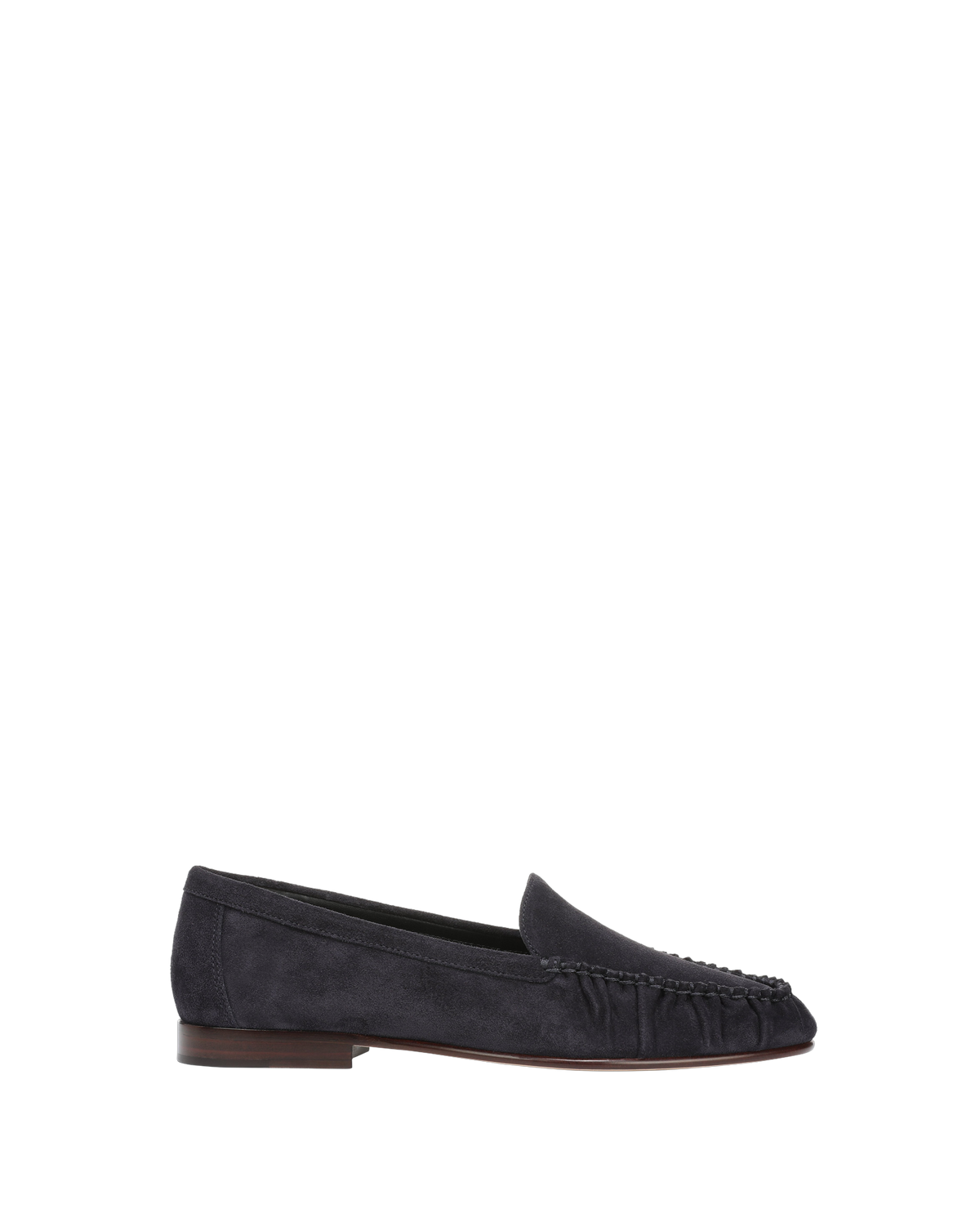Veronica Beard | Prilla Suede Loafer in Navy Navy