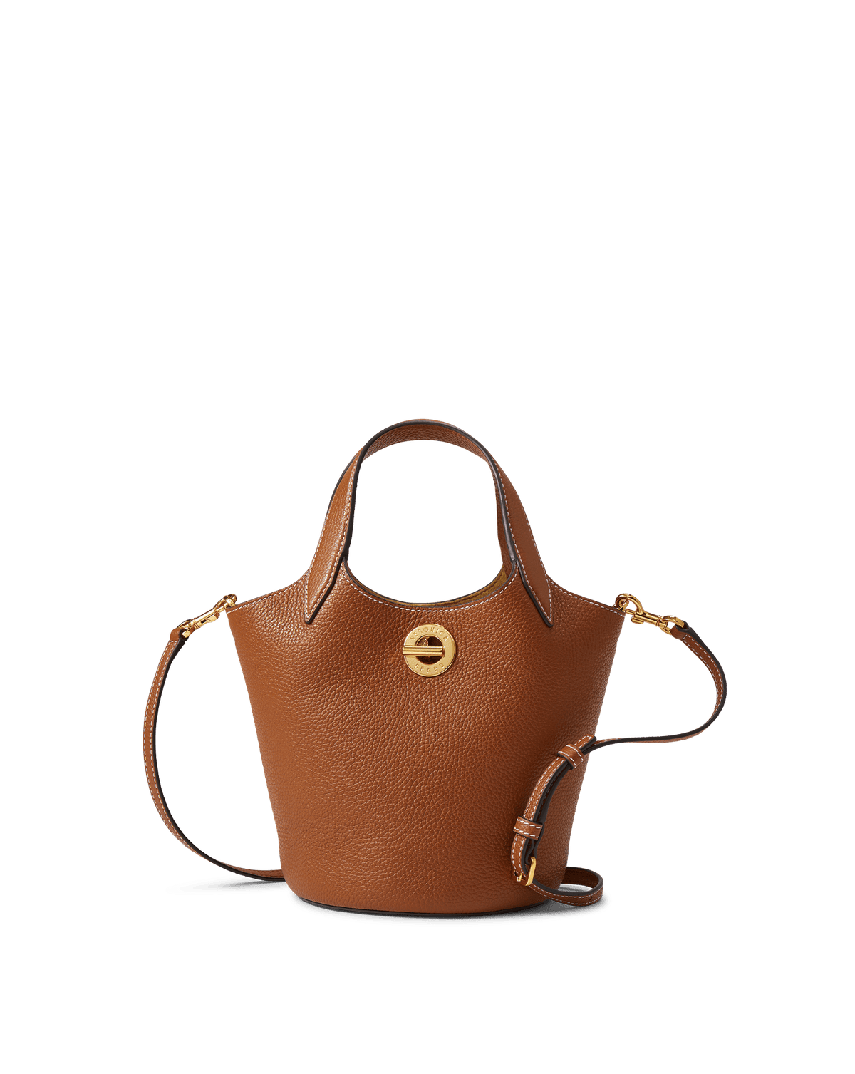 Veronica Beard | Anchor Top-Handle Bag in Tan Leather Hazelwood Hazelwood