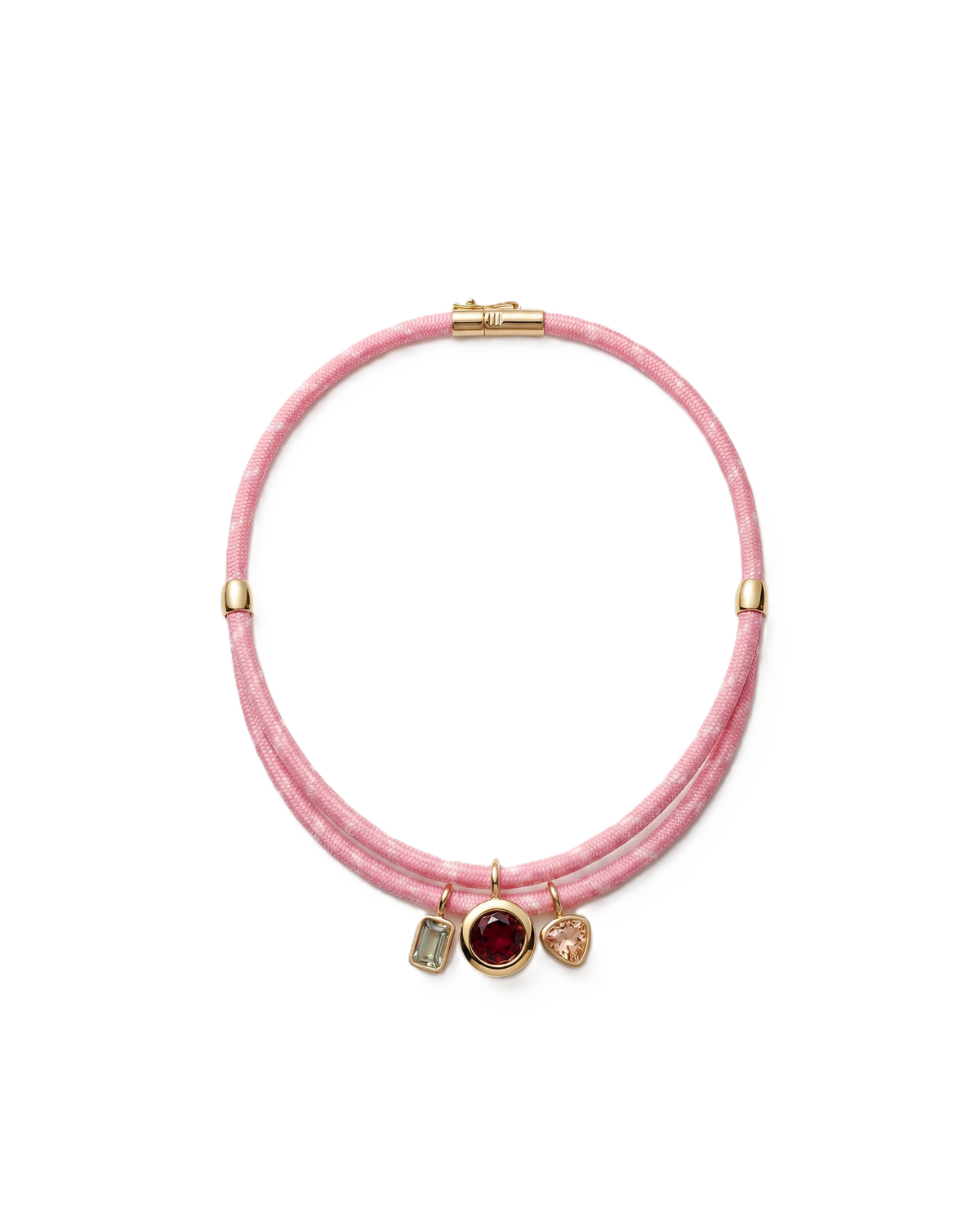 Veronica Beard | Paracord Charm Necklace in Pink Pink
