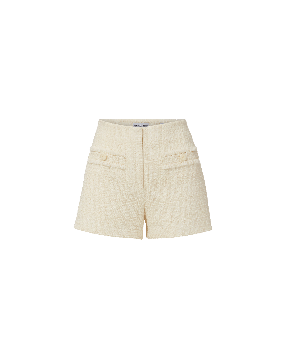 Veronica Beard | Gershwin Tweed Mini Short in Dove White Dove White