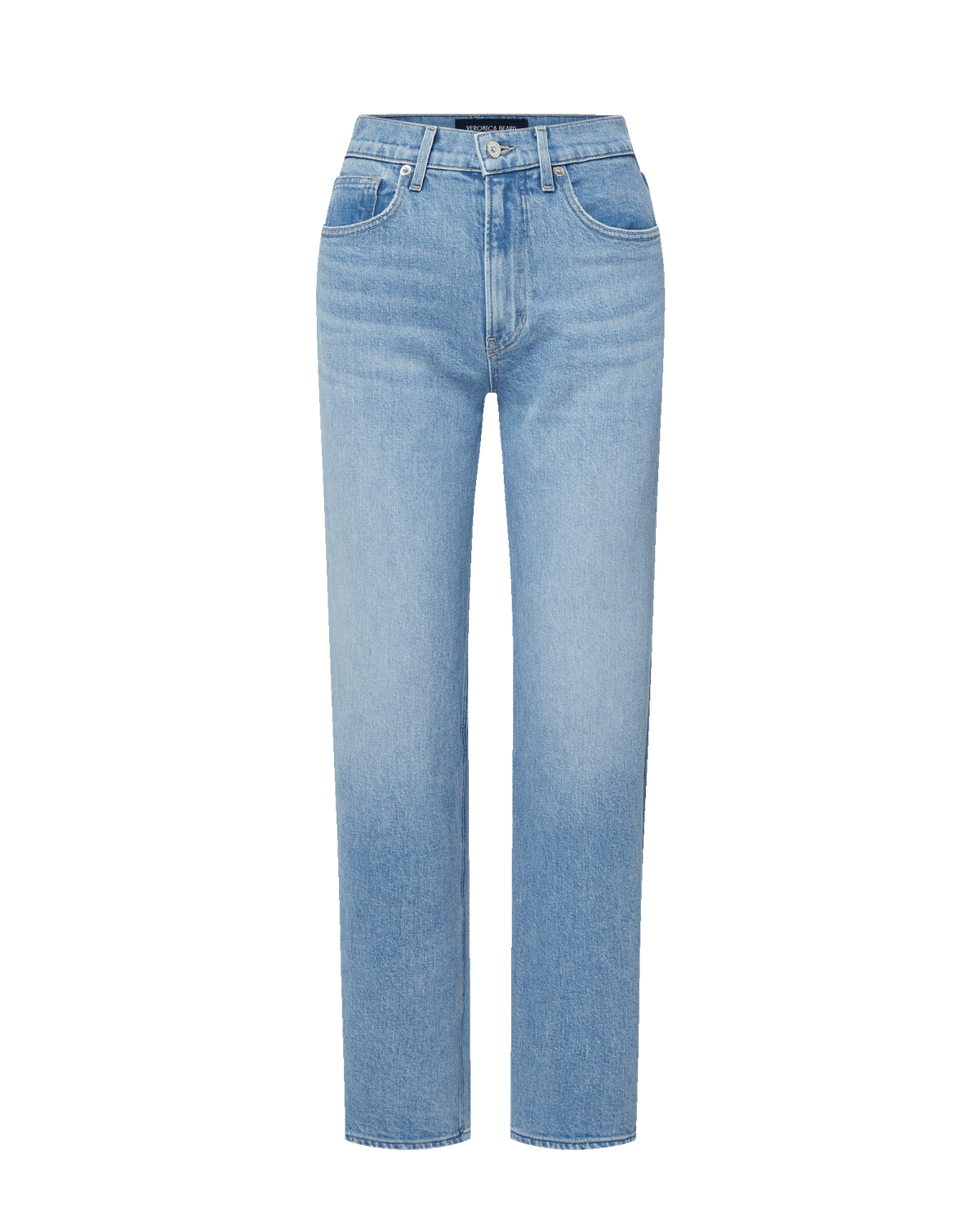 Veronica Beard | Harley Arc-Leg Jean in Light Blue Denim Big Splash Big Splash