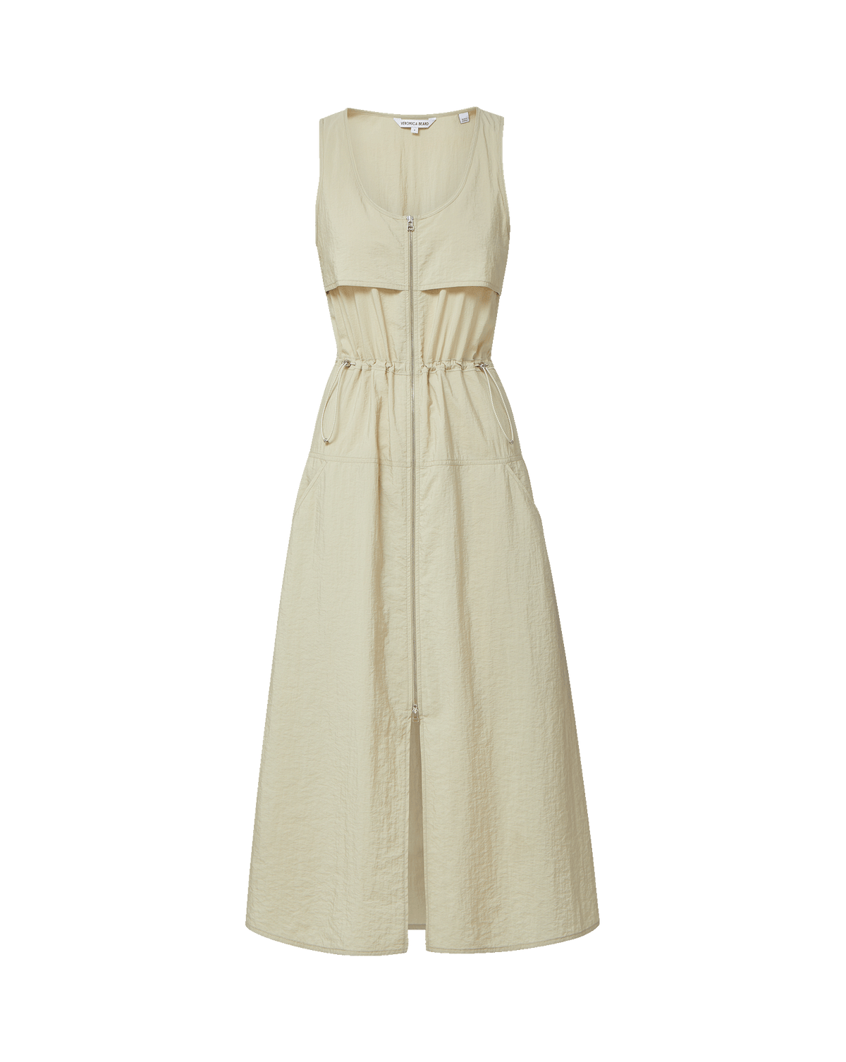 Veronica Beard | Hughes Midi Dress in Muted Pistachio Muted Pistachio