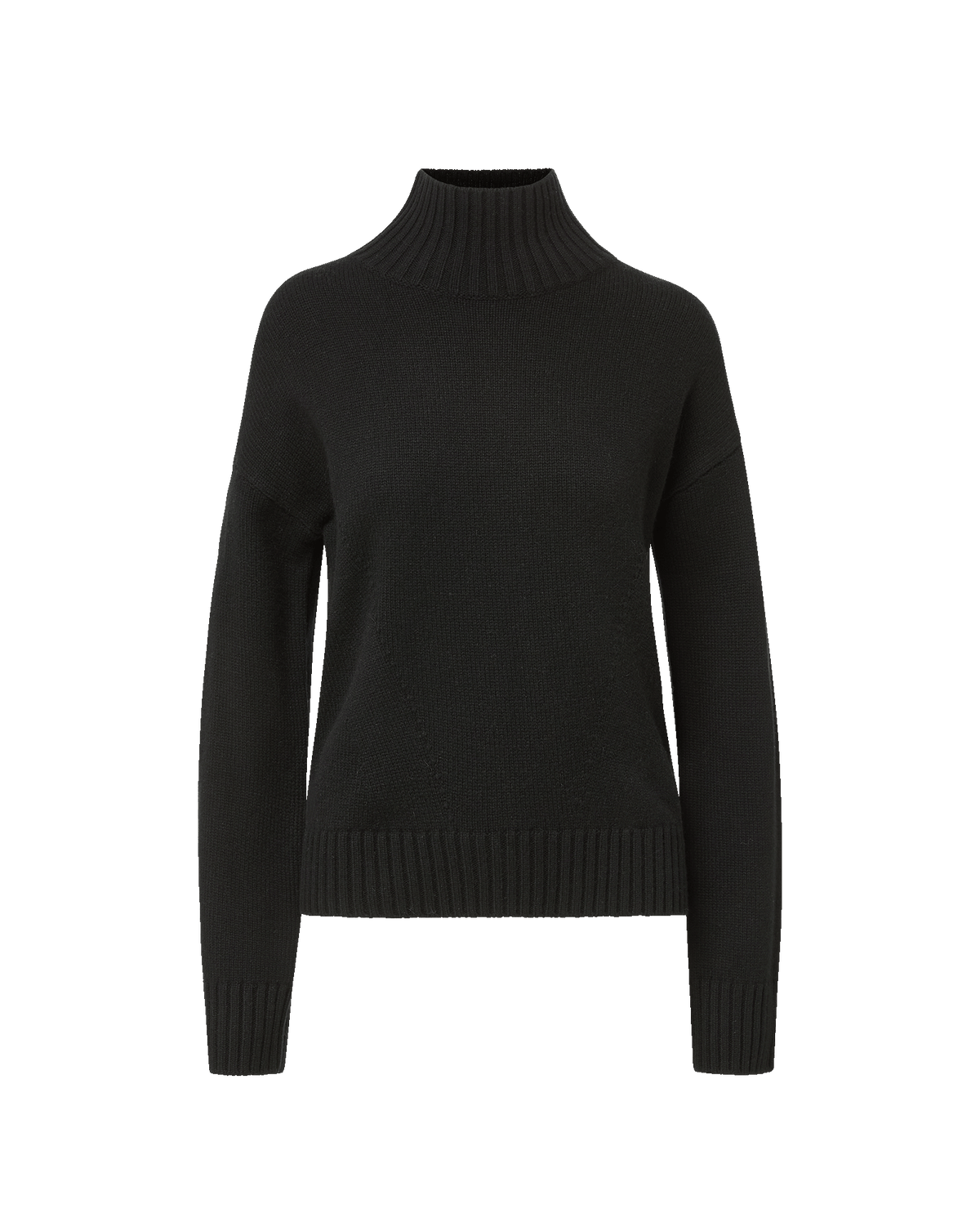 Veronica Beard | Journey Wool-Cashmere Sweater in Black Black
