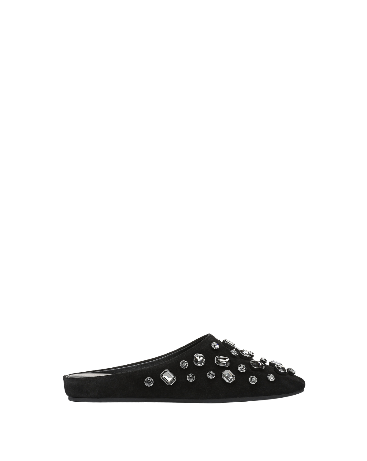 Veronica Beard | Narcisa Embellished Mule in Black Black