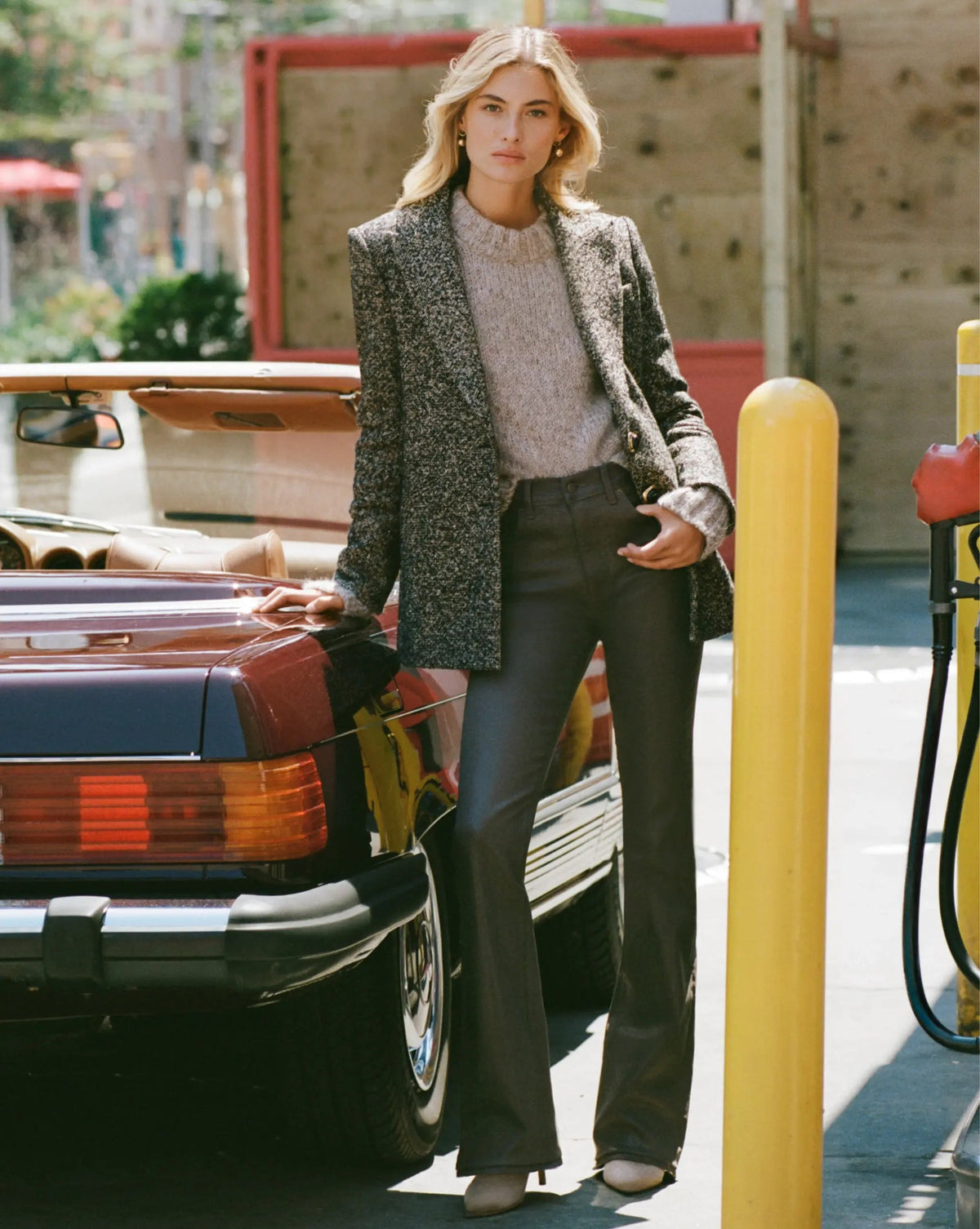 Veronica Beard | Maci Dickey Jacket in Black Melange Black Melange
