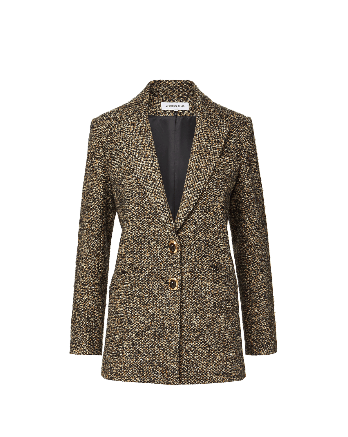 Veronica Beard | Maci Dickey Jacket in Black Melange Black Melange