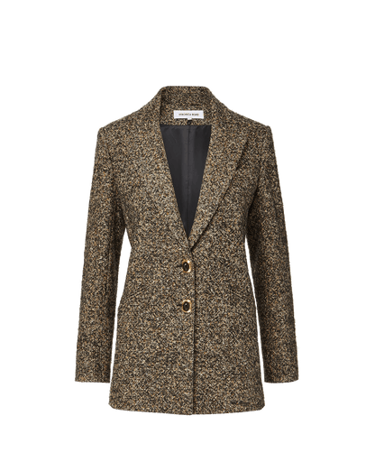 Veronica Beard | Maci Dickey Jacket in Black Melange Black Melange