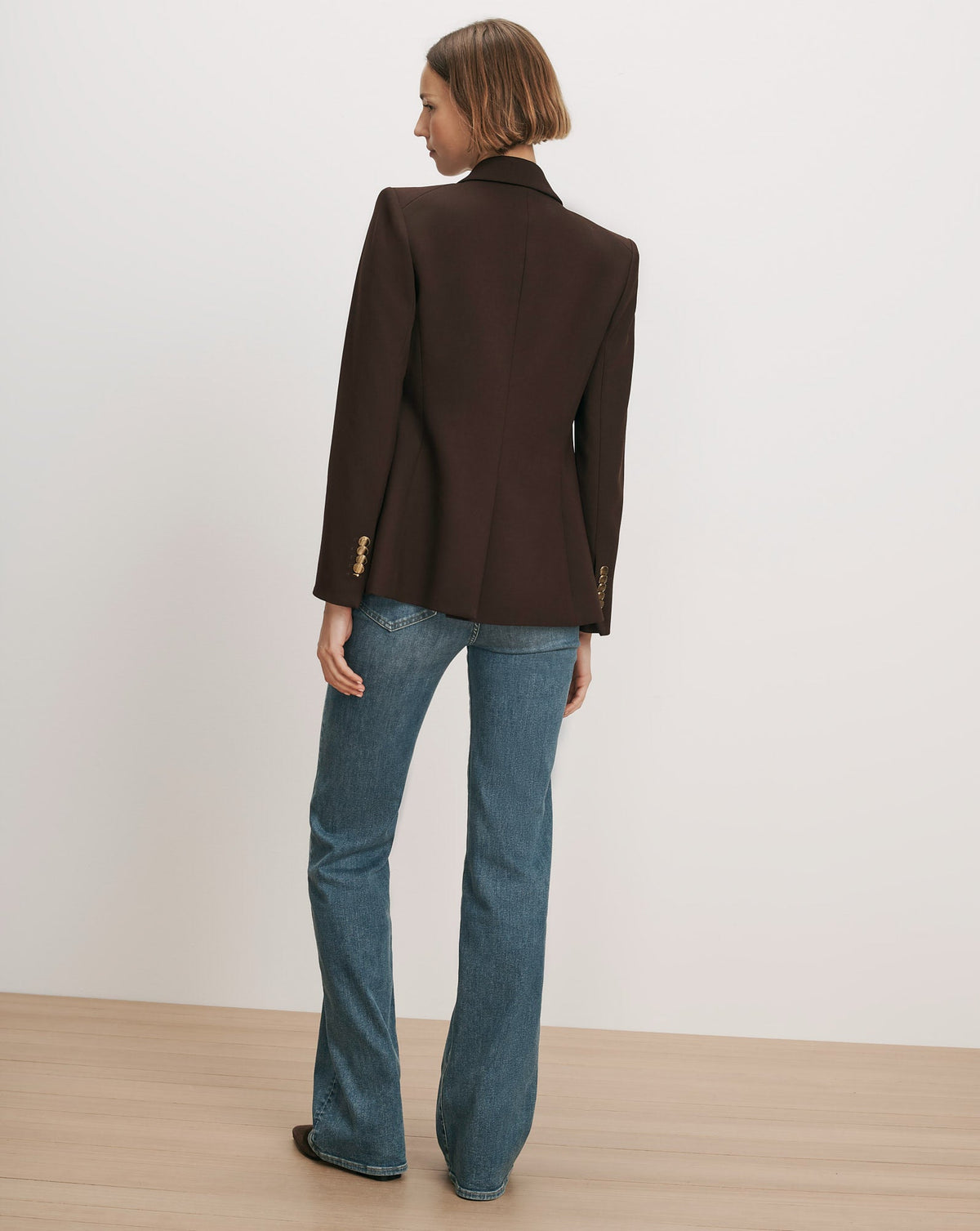 Veronica Beard | Miller Dickey Jacket in Dark Brown Espresso