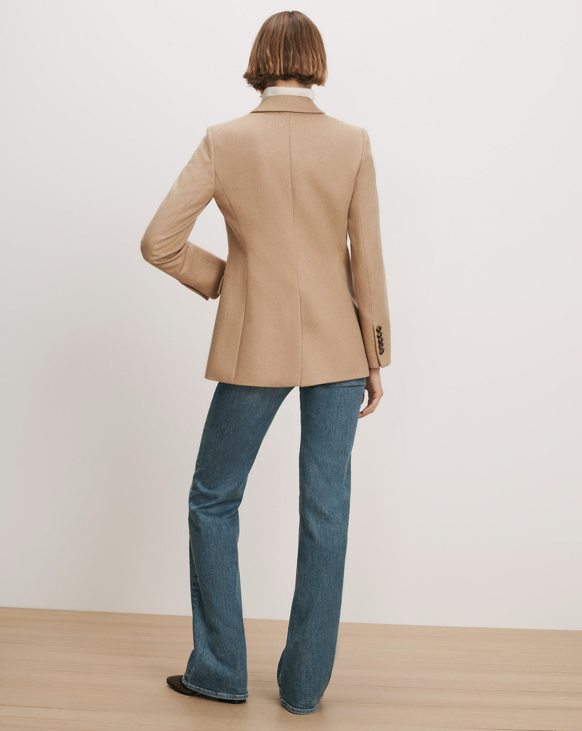 Veronica Beard | Ellette Camel Hair Dickey Jacket in Camel Camel