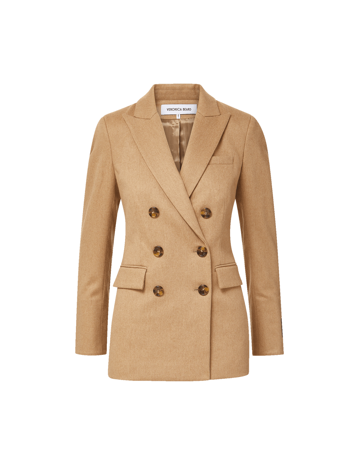 Veronica Beard | Ellette Camel Hair Dickey Jacket in Camel Camel