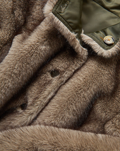 Veronica Beard | Varell Reversible Jacket in Dark Green Loden