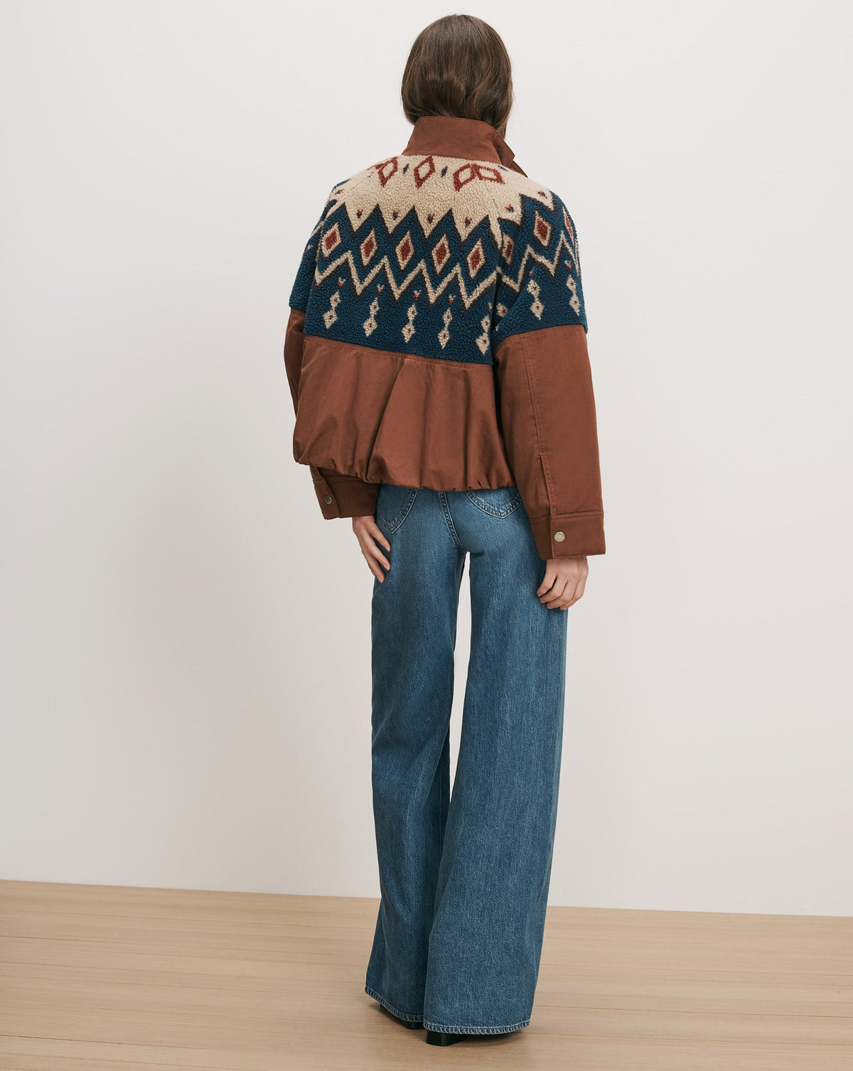 Veronica Beard | Knoll Sherpa Jacket in Deep Ochre Deep Ochre