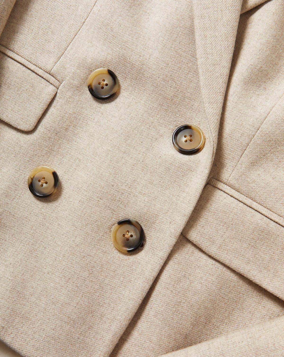 Veronica Beard | Kona Dickey Jacket in Oatmeal Melange Oatmeal Melange