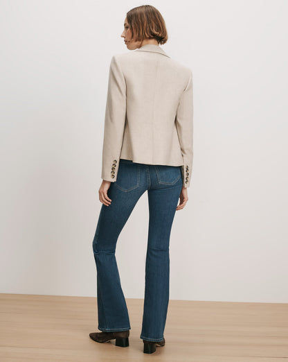 Veronica Beard | Kona Dickey Jacket in Oatmeal Melange Oatmeal Melange