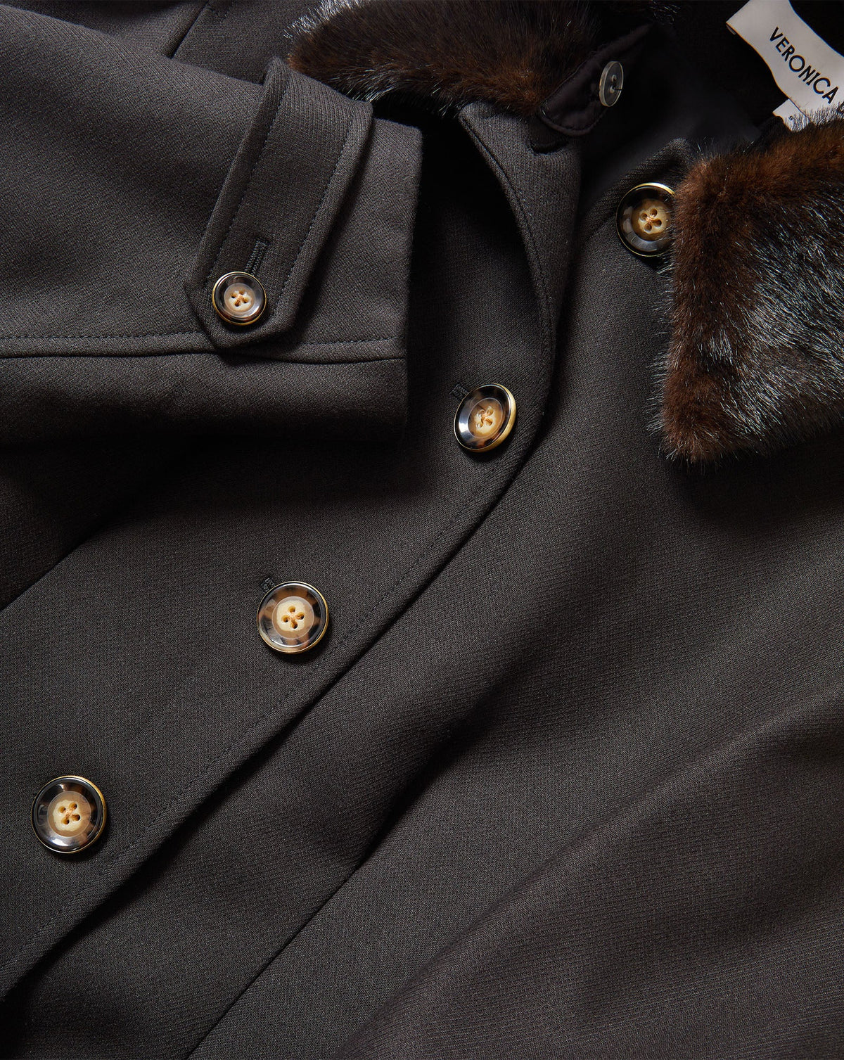 Veronica Beard | Severine Tailored Jacket in Black Black