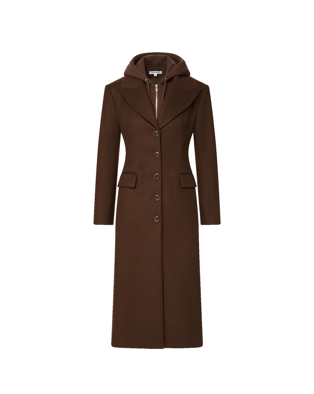 Veronica Beard | Elspeth Dickey Coat in Dark Brown Espresso