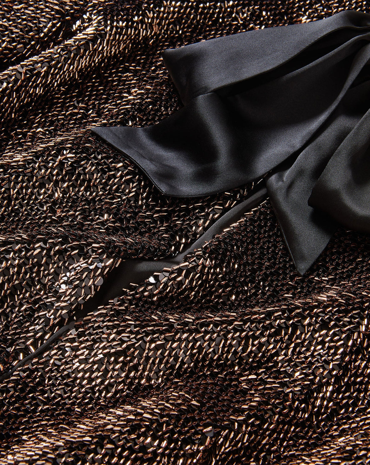 Veronica Beard | Bancroff Sequin Jacket in Copper/Black Copper/Black