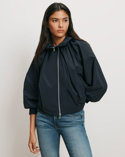 Veronica Beard | Circe Bubble Jacket in Navy Navy
