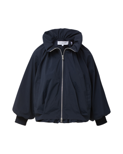 Veronica Beard | Circe Bubble Jacket in Navy Navy
