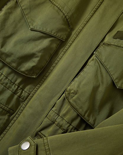 Veronica Beard | Harwin Utility Jacket in Army Green Army