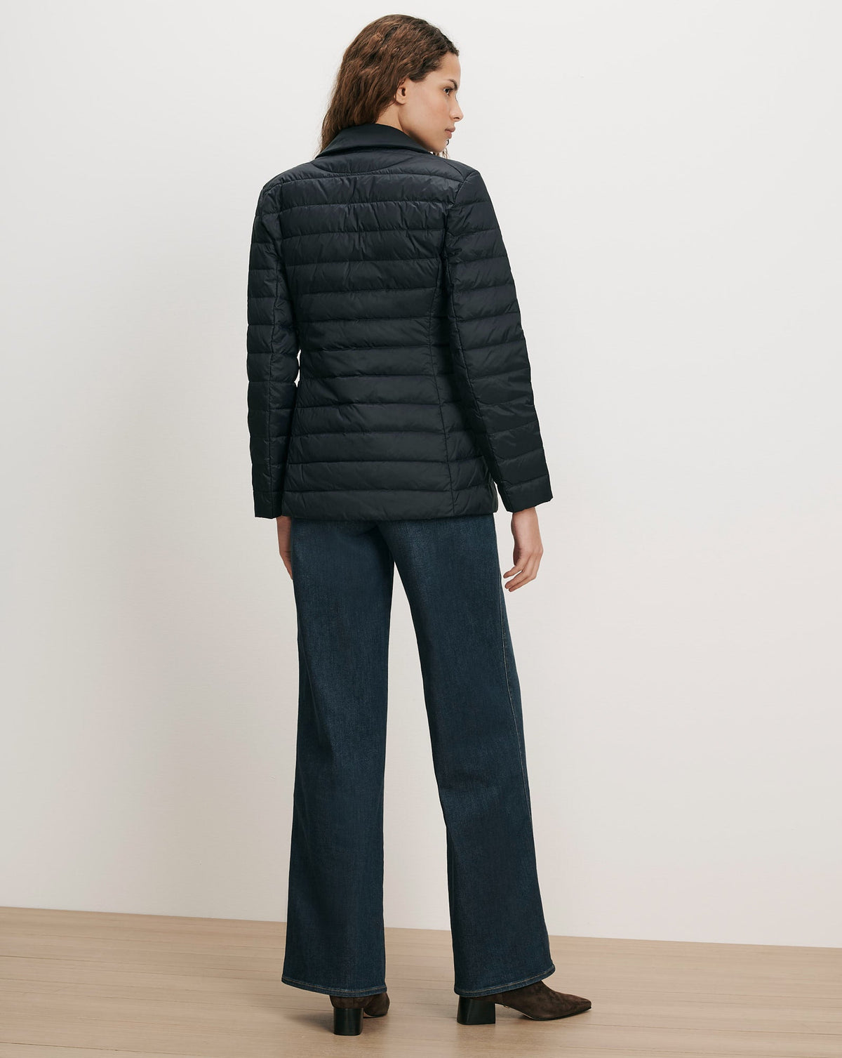 Veronica Beard | The Puffer Blazer in Navy Navy