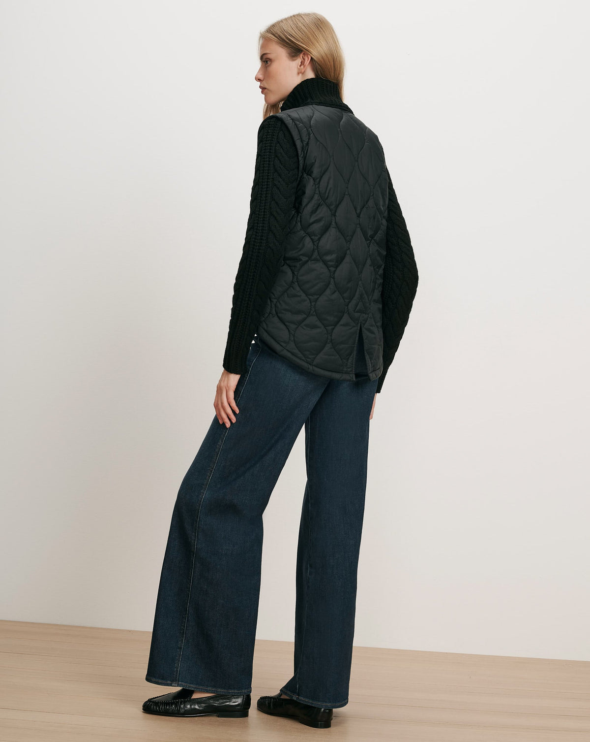 Veronica Beard | Patra Quilted Jacket in Black Black