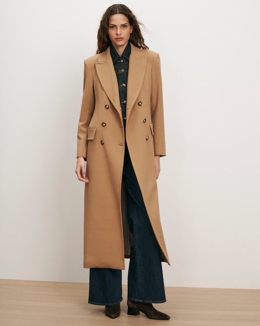 Veronica Beard | Callahan Dickey Coat in Heritage Khaki Heritage Khaki