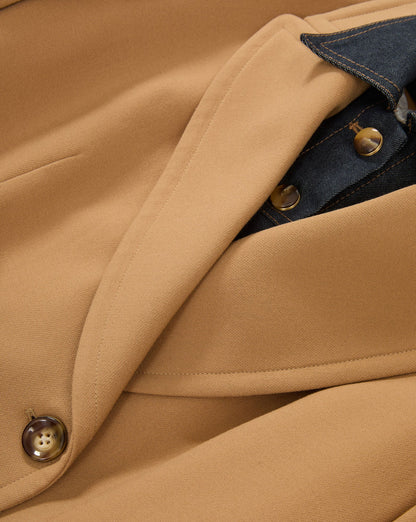 Veronica Beard | Callahan Dickey Coat in Heritage Khaki Heritage Khaki