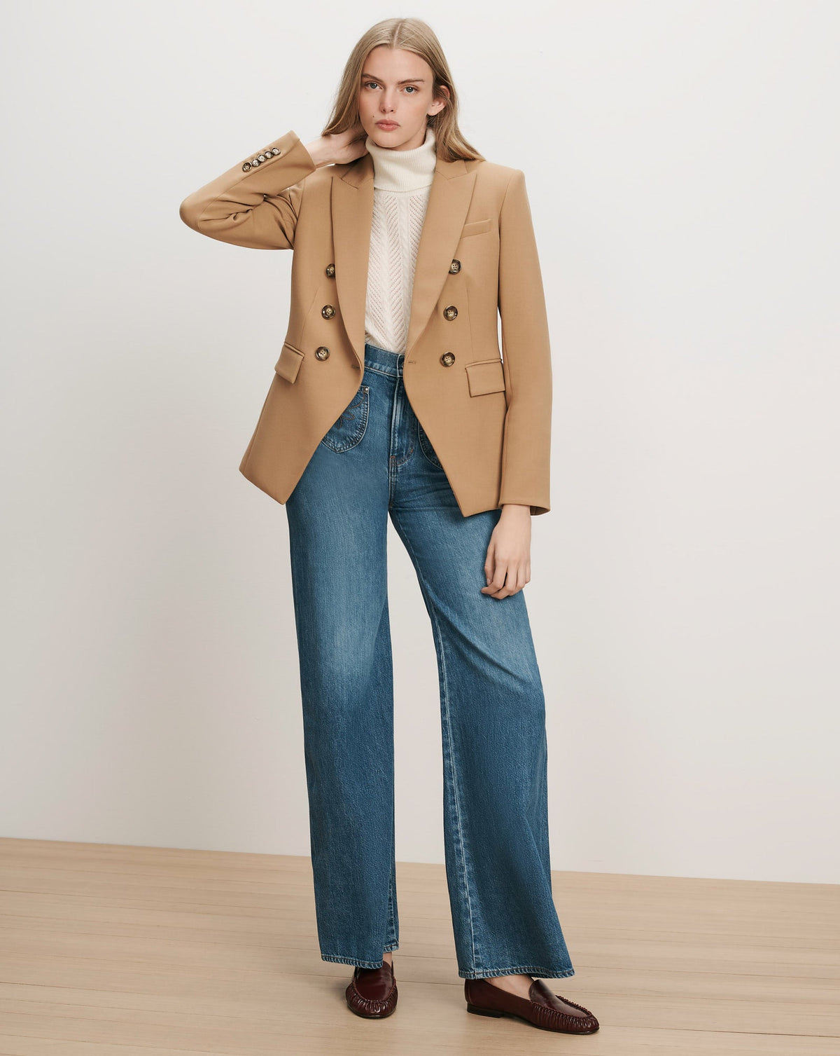 Veronica Beard | Miller Dickey Jacket in Heritage Khaki Heritage Khaki