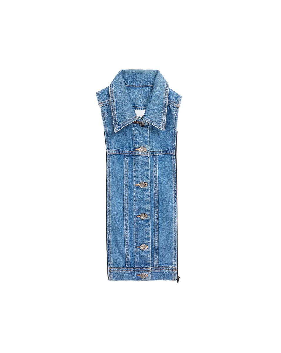 Veronica Beard | Denim Slate Dickey Denim Blue