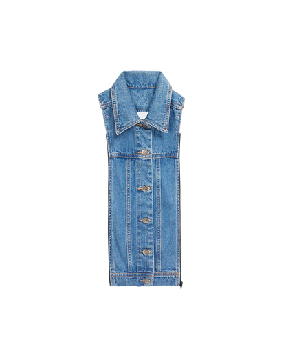 Veronica Beard | Denim Slate Dickey Denim Blue