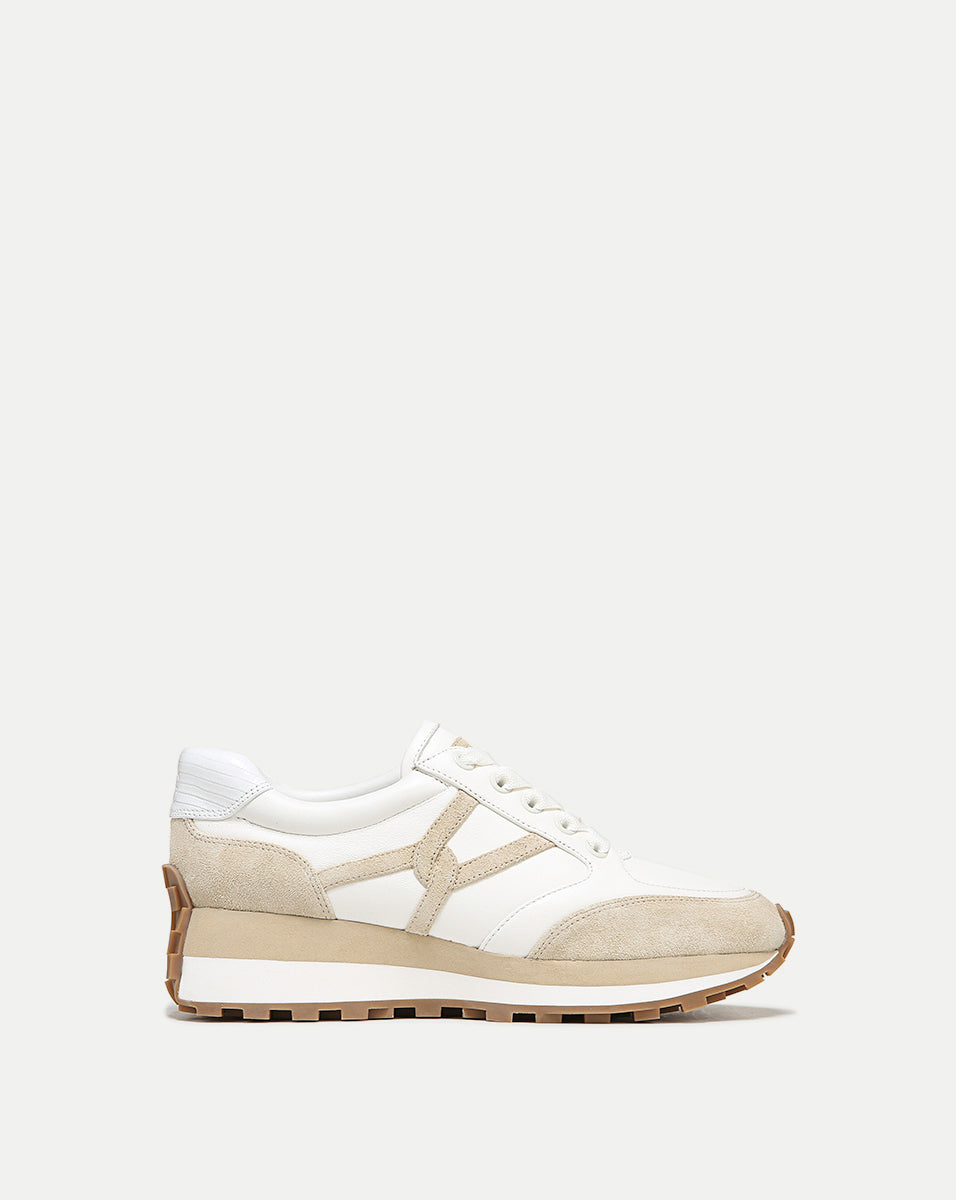 Veronica Beard | Valentina Sneaker in Ecru Ecru