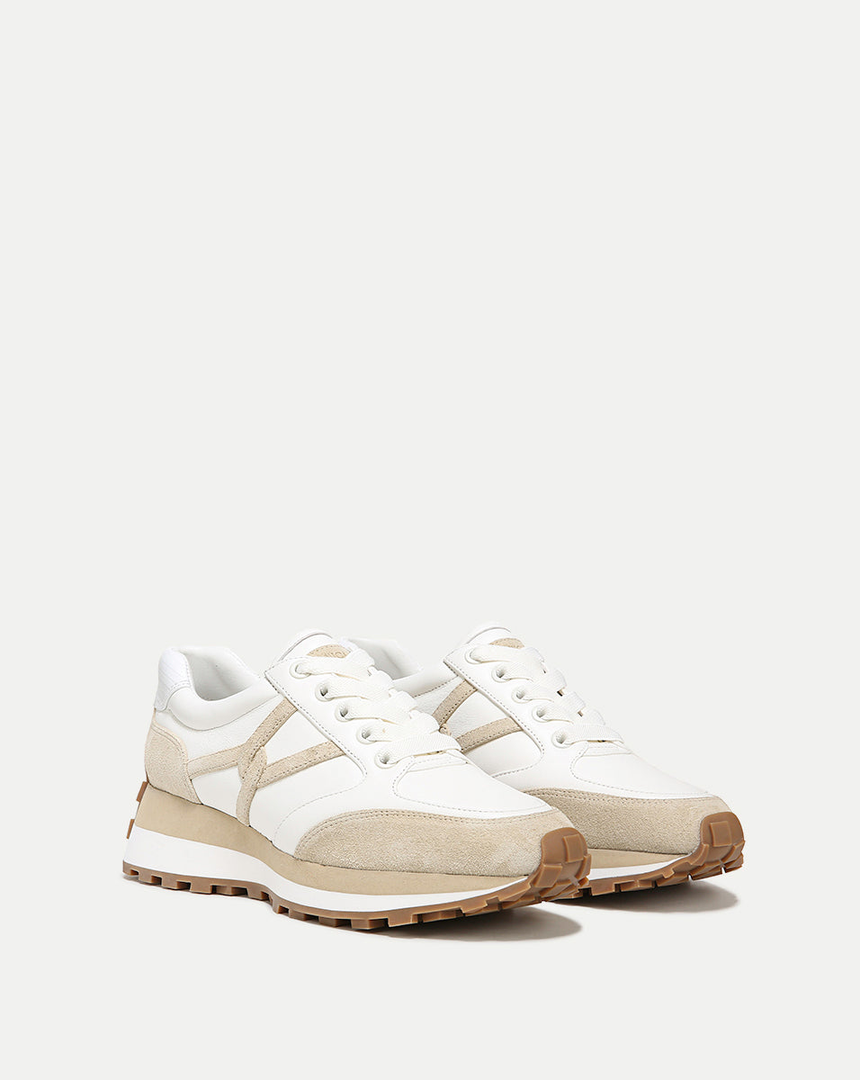 Veronica Beard | Valentina Sneaker in Ecru Ecru