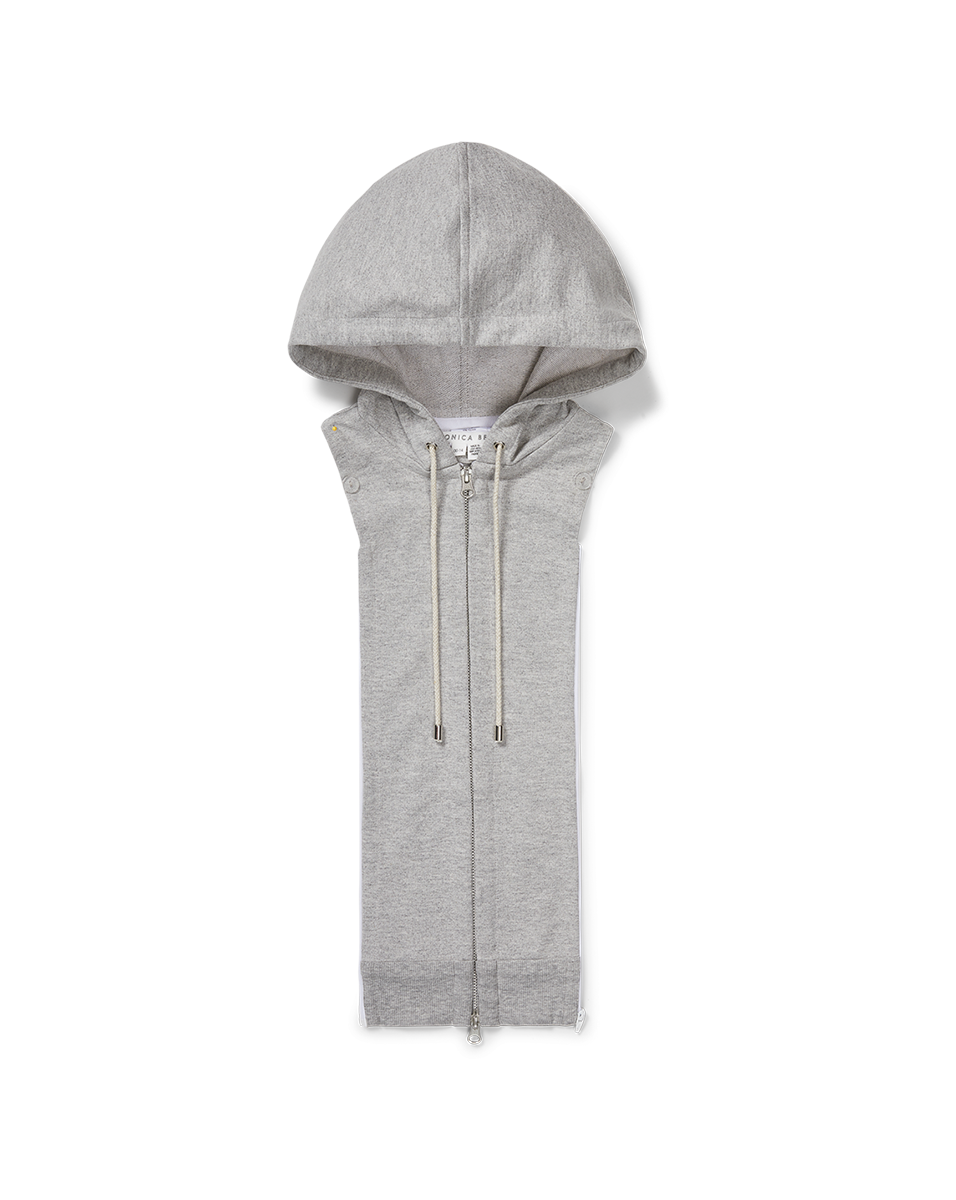 Veronica Beard | Hoodie Dickey Heather Grey