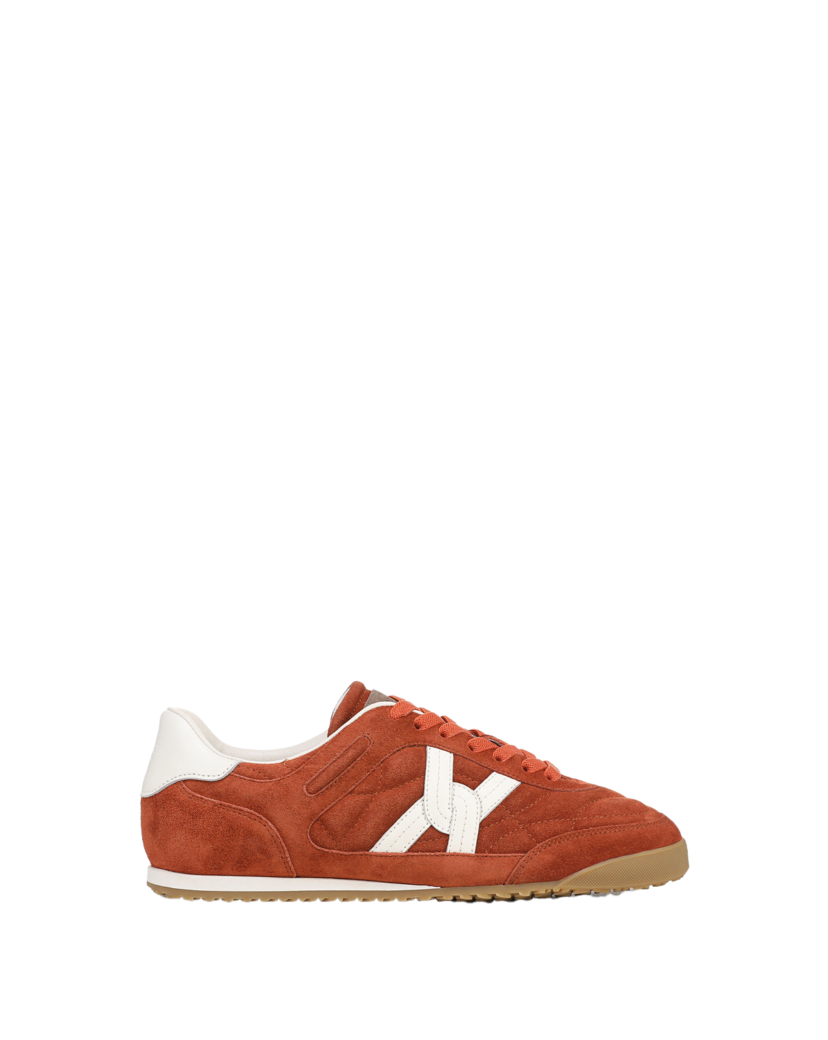 Veronica Beard | Natalia Suede Sneaker in Rust Orange Rust