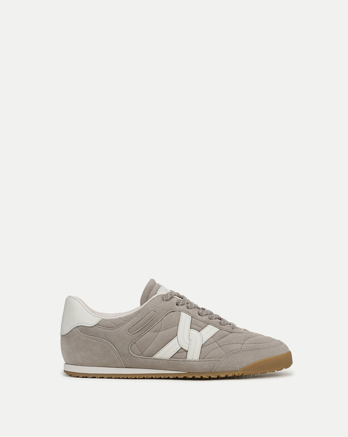 Veronica Beard | Natalia Suede Sneaker in Grey Cobblestone Cobblestone