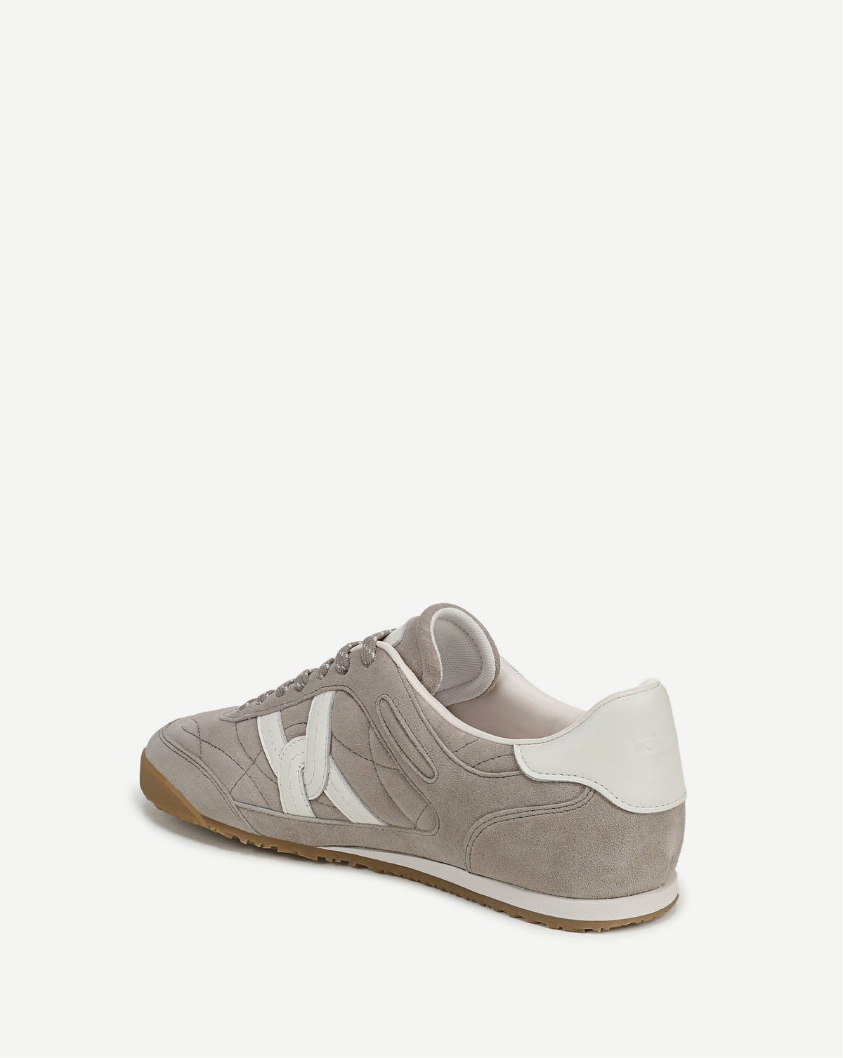 Veronica Beard | Natalia Suede Sneaker in Grey Cobblestone Cobblestone
