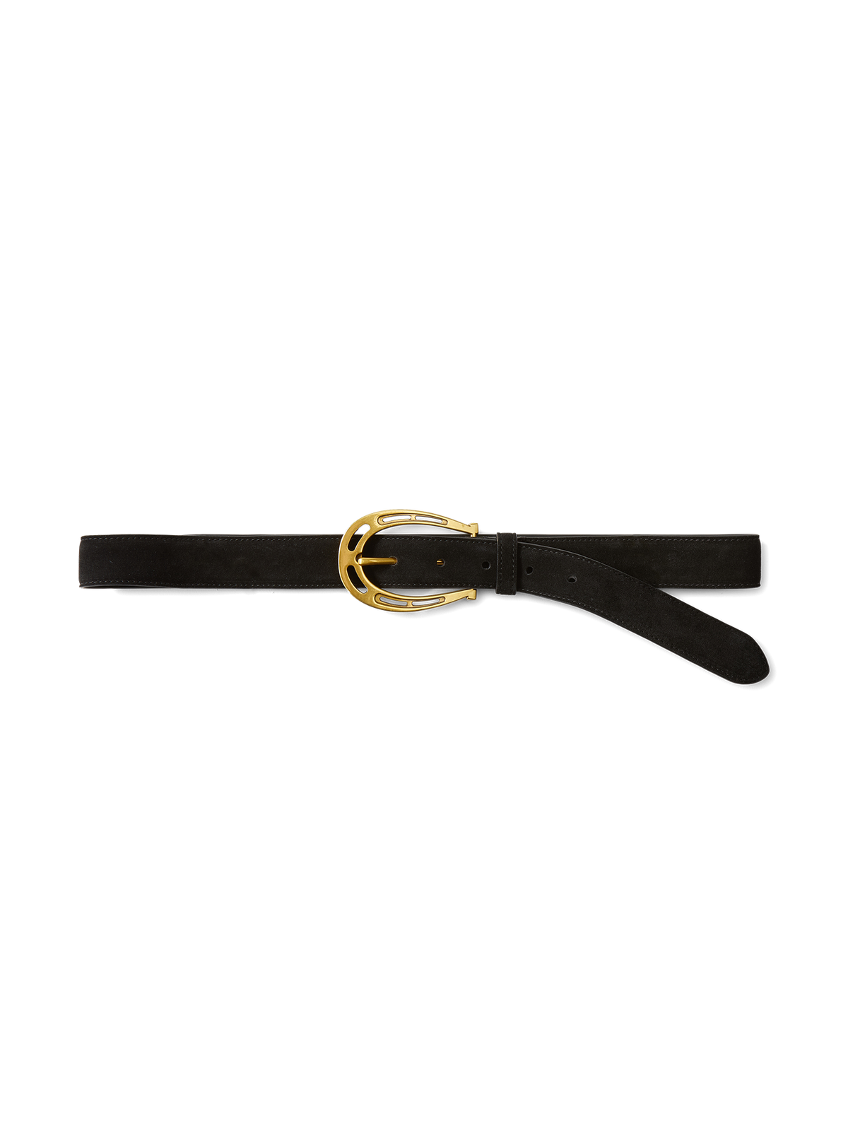 Veronica Beard | Veronica Beard Lucky Horseshoe Belt in Black Black